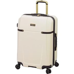 London Fog Brentwood II 25" Expandable HARDSIDE Spinner, Cream, Inch