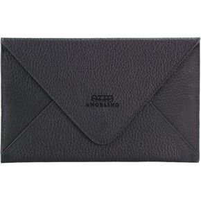 Otto Angelino Slim Genuine Leather Wallet Clutch - Multiple Slots Money, ID, Cards, Smartphone, RFID Blocking - Unisex