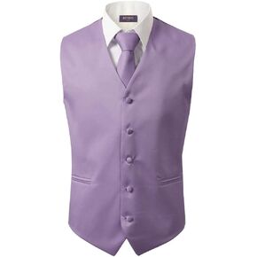 3 Pcs Vest + Tie + Hankie Men's Fashion Formal Dress Suit Slim Tuxedo Waistcoat Coat