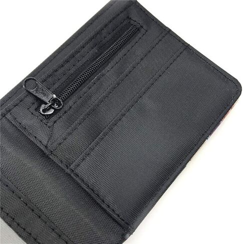 Demon Slayer's Blade Anime Wallet PU Leather Wallet Demon Slayer's Blade Crescent Pendant Necklace, (Color) in Kuwait