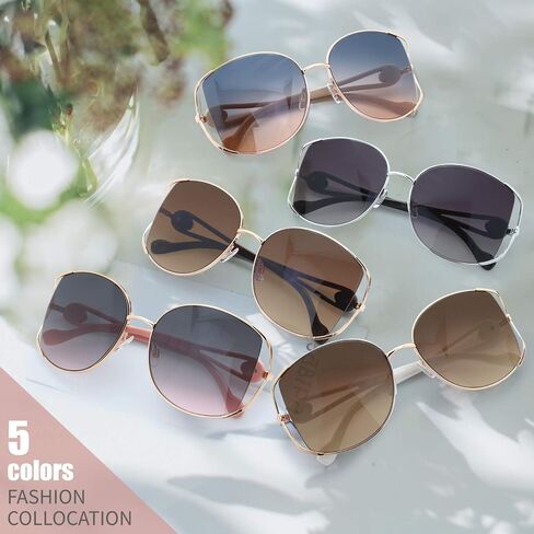The Fresh Classic Crystal Elegant Women Beauty Design Sunglasses Gift Box in Saudi Arabia