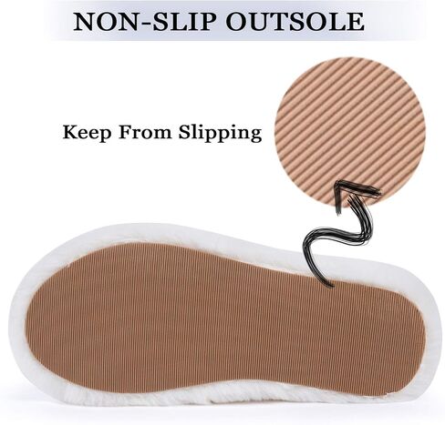 DL Fluffy Womens House Slippers Cross Band Open Toe, Soft Plush Fleece Bedroom Slippers Women Memory Foam, Comfy Fuzzy Slip On Non-Slip Womens Slippers Indoor Leopard Size in Kuwait