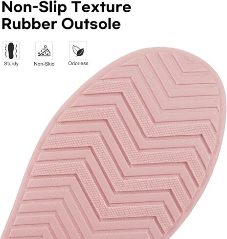 شبشب نسائي من القطن من LongBay مصنوع من الجيرسيه مريح وجيد التهوية من إسفنج ميموري فوم in Kuwait