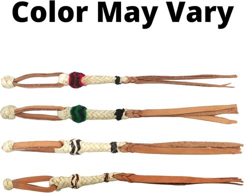سلسلة مفاتيح من الجلد الصناعي المضفر مع خيط متعدد الألوان مشرقة، سلاسل مفاتيح رعاة البقر مزخرفة للرجال والنساء، إكسسوارات الأزياء روديو، 20.32 سم, مالتي, 8 inches in Kuwait