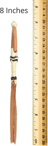 سلسلة مفاتيح من الجلد الصناعي المضفر مع خيط متعدد الألوان مشرقة، سلاسل مفاتيح رعاة البقر مزخرفة للرجال والنساء، إكسسوارات الأزياء روديو، 20.32 سم, مالتي, 8 inches in Kuwait