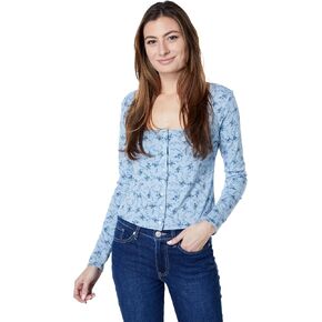 Lucky Brand womens Pointelle Cardigan Top in Saudi Arabia