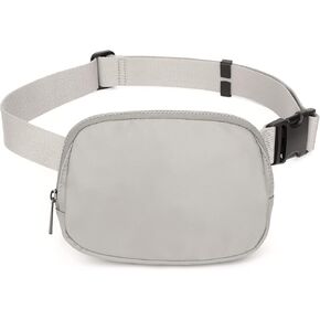 Uromee Fanny Packs للنساء حقيبة بحزام كروس من الجلد النباتي حقيبة خصر أنيقة خفيفة الوزن للسفر والمشي لمسافات طويلة in Kuwait