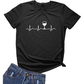 تي شيرتات MIMOORN جرافيك للنساء بأكمام قصيرة مرحة in Kuwait