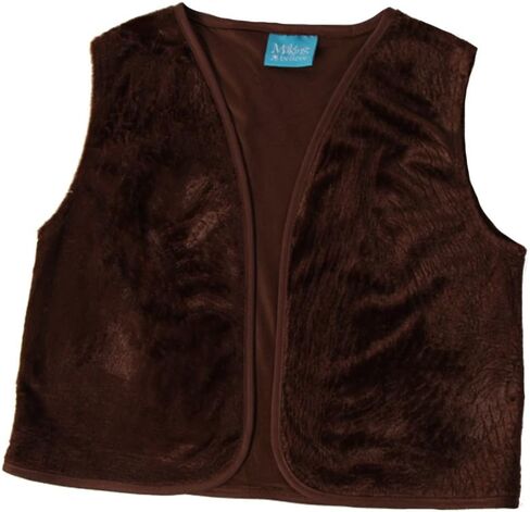 Making Believe Kids Unisex Brown Victorian Waistcoat Vest, M/L in Saudi Arabia