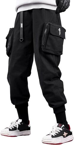 بنطال Niepce Inc Streetwear Techwear Urban Cargo للرجال in Kuwait