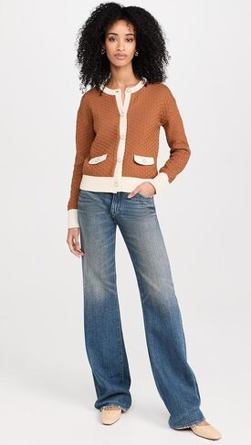 525 سترة نسائية ذات حواف متباينة in Kuwait