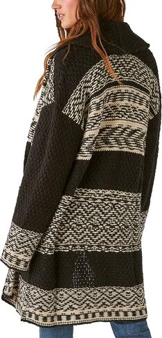 معطف نسائي بطباعة جزيرة Fair Isle من Lucky Brand in Saudi Arabia