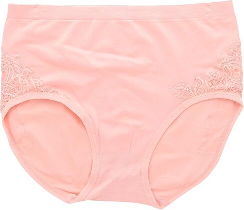 سراويل داخلية نسائية من Delta Burke Intimates مقاس كبير بحواف دانتيل عالية الارتفاع (3Pr) in Kuwait