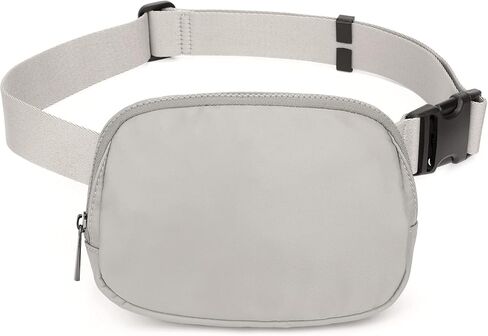 Uromee Fanny Packs للنساء حقيبة بحزام كروس من الجلد النباتي حقيبة خصر أنيقة خفيفة الوزن للسفر والمشي لمسافات طويلة in Saudi Arabia