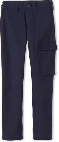 French Toast Boys' Adaptive Seated Straight Fit Stretch Twill Pant with Thigh Pocket in Saudi Arabia
