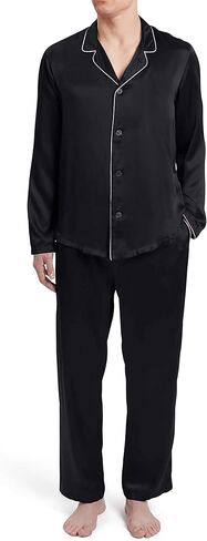 Regency New York Mens Silky Satin Pajama Set in Kuwait