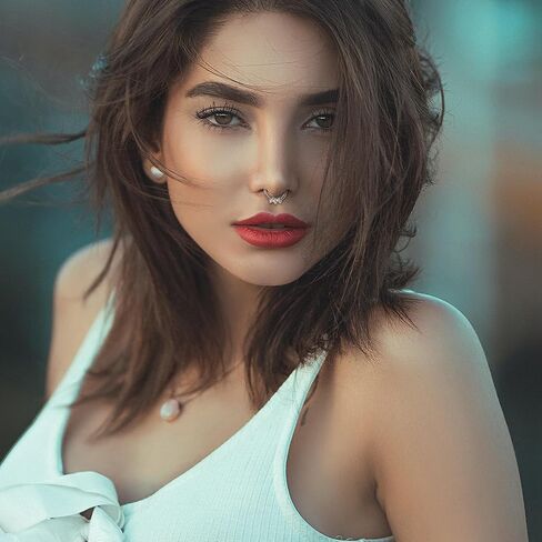 FINREZIO 12Pcs 16G Septum Rings for Women Surgical Steel Dangle Nose Rings Hoops Helix Daith Cartilage Earrings Septum Nose Piercing Jewelry 8-10MM in Kuwait