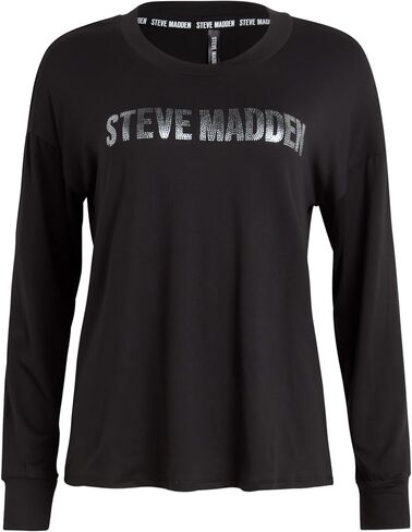 طقم بيجامة حريمي من ستيف مادن - قطعتين قميص نوم مريح بأكمام طويلة وسروال بيجامة - ملابس نوم للنساء (S-XL) in Saudi Arabia