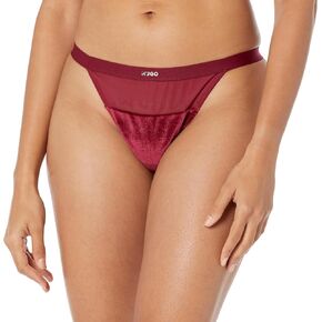 HUGO Women's Velvet and Mesh Thong in Saudi Arabia