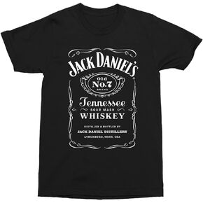 Jack Daniels Label Logo T-Shirt in Kuwait
