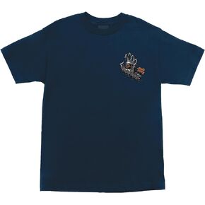 تي شيرت SANTA CRUZ للرجال S/S ذوبان قميص التزلج اليدوي