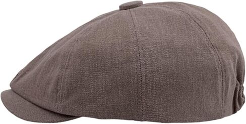 قبعات موزع الصحف القطنية المضلعة للرجال قبعة القيادة المغسولة من Cabbie Gatsby Newsies in Kuwait