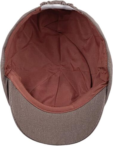 قبعات موزع الصحف القطنية المضلعة للرجال قبعة القيادة المغسولة من Cabbie Gatsby Newsies in Kuwait