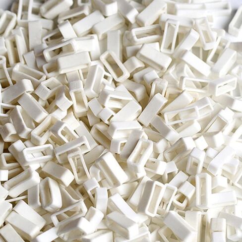 حلقات تثبيت بديلة GO-CHUNRIQIN، حلقة حزام سيليكون 22 مم، حلقات آمنة موصل حلقات أمان، حلقات بديلة لملحقات حزام الساعة الذكية (10 قطع، أسود وأبيض) in Kuwait