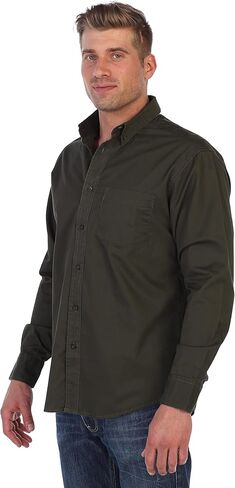 جيوبرتي قميص اوكسفورد للرجال مصنوع من القطن بنسبة 100% مع تباين in Kuwait