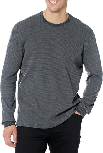 John Varvatos Men's Dante Long Sleeve Waffle in Saudi Arabia