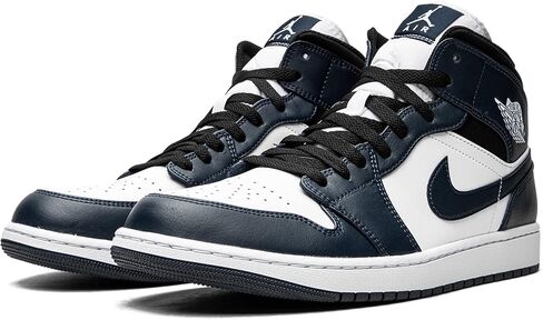 Jordan Mens 1 Mid 554724 411 Armory Navy - Size 7 in Saudi Arabia