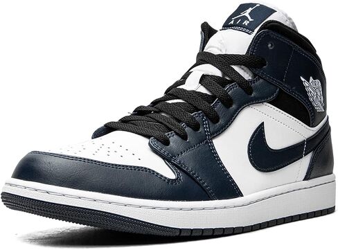 Jordan Mens 1 Mid 554724 411 Armory Navy - Size 7 in Saudi Arabia