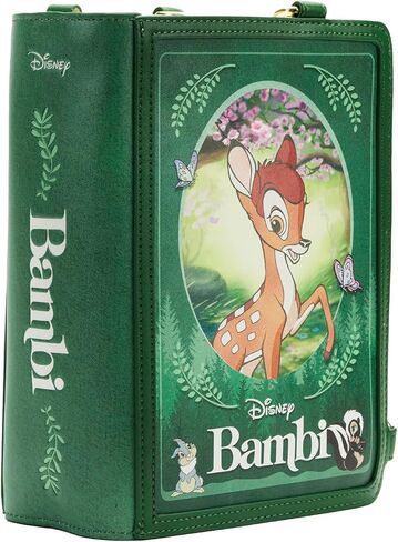 Loungefly DISNEY CLASSIC BOOKS BAMBI CONVERTIBLE CROSS BODY BAG in Saudi Arabia