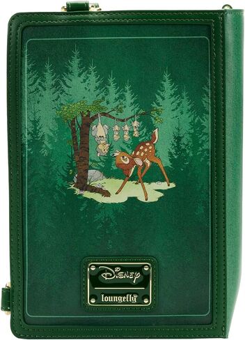 Loungefly DISNEY CLASSIC BOOKS BAMBI CONVERTIBLE CROSS BODY BAG in Saudi Arabia