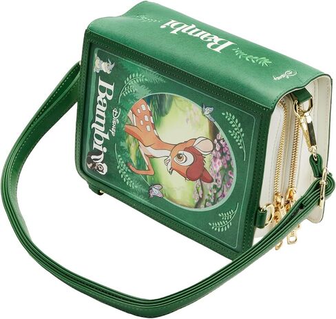 Loungefly DISNEY CLASSIC BOOKS BAMBI CONVERTIBLE CROSS BODY BAG in Saudi Arabia