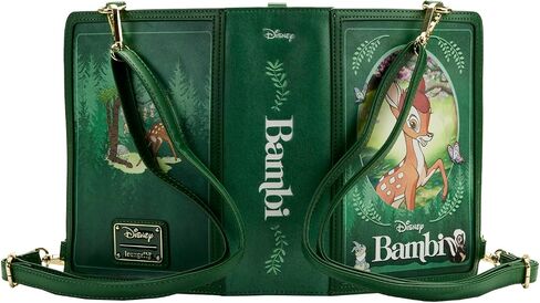 Loungefly DISNEY CLASSIC BOOKS BAMBI CONVERTIBLE CROSS BODY BAG in Saudi Arabia