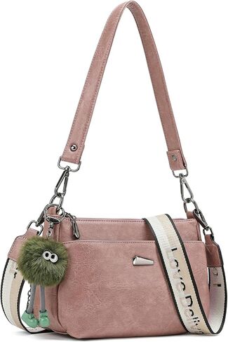 Love Deliver Shoulder Bag Purse for Women Crossbody Bag Purses Handbags with 2 Removable Strap in Kuwait