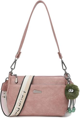 Love Deliver Shoulder Bag Purse for Women Crossbody Bag Purses Handbags with 2 Removable Strap in Kuwait