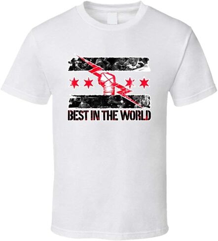 تي شيرت Vodtyicts cm of Punk الأفضل في المصارعة العالمية in Saudi Arabia