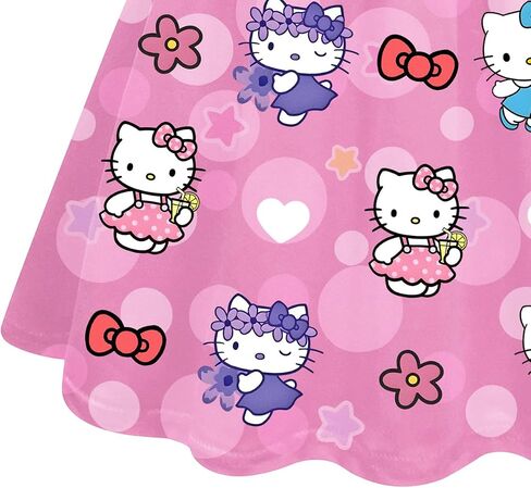 Girls Flutter Sleeve Dress Kids Princess Outfit Fancy Graphic Dresses Casual Playwear Birthday Gift 5-12Y in Saudi Arabia