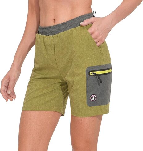 Little Donkey Andy Women's 7 Inches Quick Dry Golf Shorts Stretch Athletic Shorts with Liner, Laser-Cutting Pockets in Saudi Arabia