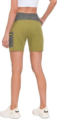 Little Donkey Andy Women's 7 Inches Quick Dry Golf Shorts Stretch Athletic Shorts with Liner, Laser-Cutting Pockets in Saudi Arabia