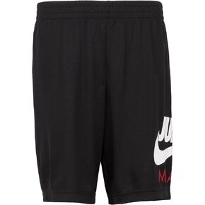 شورت Nike Air Jordan Jumpman Classics للأولاد، أسود/أبيض/كستنائي، M in Saudi Arabia
