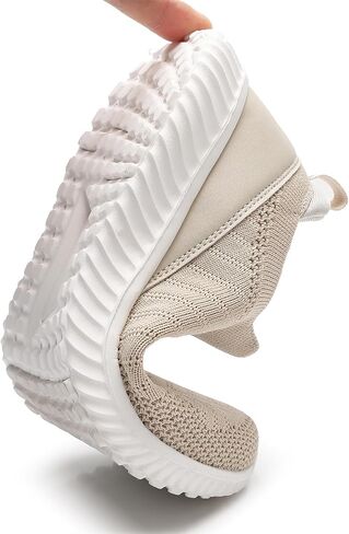 Akk Walking Shoes for Women - Slip on Memory Foam Lightweight Sneakers in Kuwait