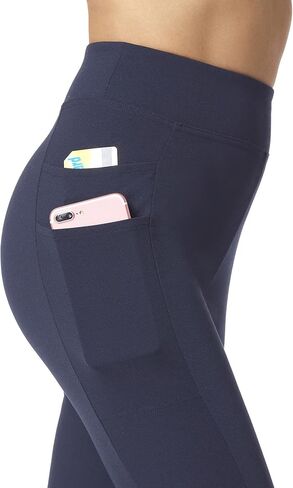 HUE Women’s Travel Leggings with Wide Waistband and 4 Pockets in Saudi Arabia