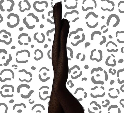 Mocuarto Women's stockings with zebra stripes and leopard print elements,Tights for Women Ladies,Trendy and sexy styles in Saudi Arabia