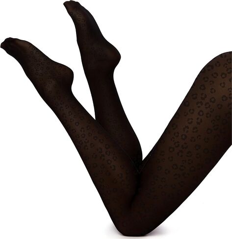 Mocuarto Women's stockings with zebra stripes and leopard print elements,Tights for Women Ladies,Trendy and sexy styles in Saudi Arabia