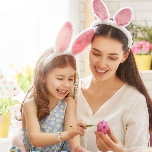 هدايا عيد الفصح للنساء الفتيات، أساور أرنب من الفولاذ المقاوم للصدأ قابلة للتعديل، أساور ساحرة على شكل أرنب لطيف، أساور ساحرة أولية، أساور أرنب عيد الفصح، هدايا عيد الفصح للنساء والفتيات والمجوهرات in Kuwait