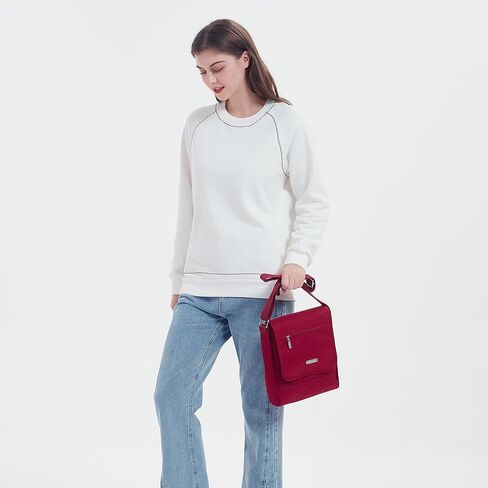 محفظة MHCNLL للسيدات مع حقيبة كتف مضادة للسرقة RFID للسيدات مقاومة للماء in Kuwait