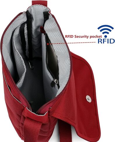 محفظة MHCNLL للسيدات مع حقيبة كتف مضادة للسرقة RFID للسيدات مقاومة للماء in Kuwait